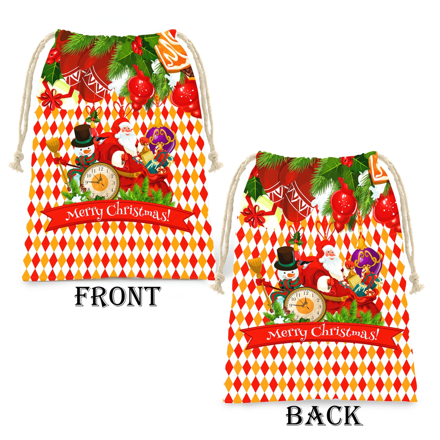 Christmas Sleigh Gift Bag (Set of 2)