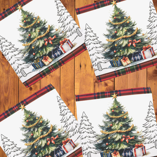Christmas Tree Napkins