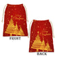 Christmas Tree on Red Gift Bag (Set of 3)