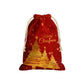 Christmas Tree on Red Gift Sack