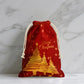 Christmas Tree on Red Gift Sack