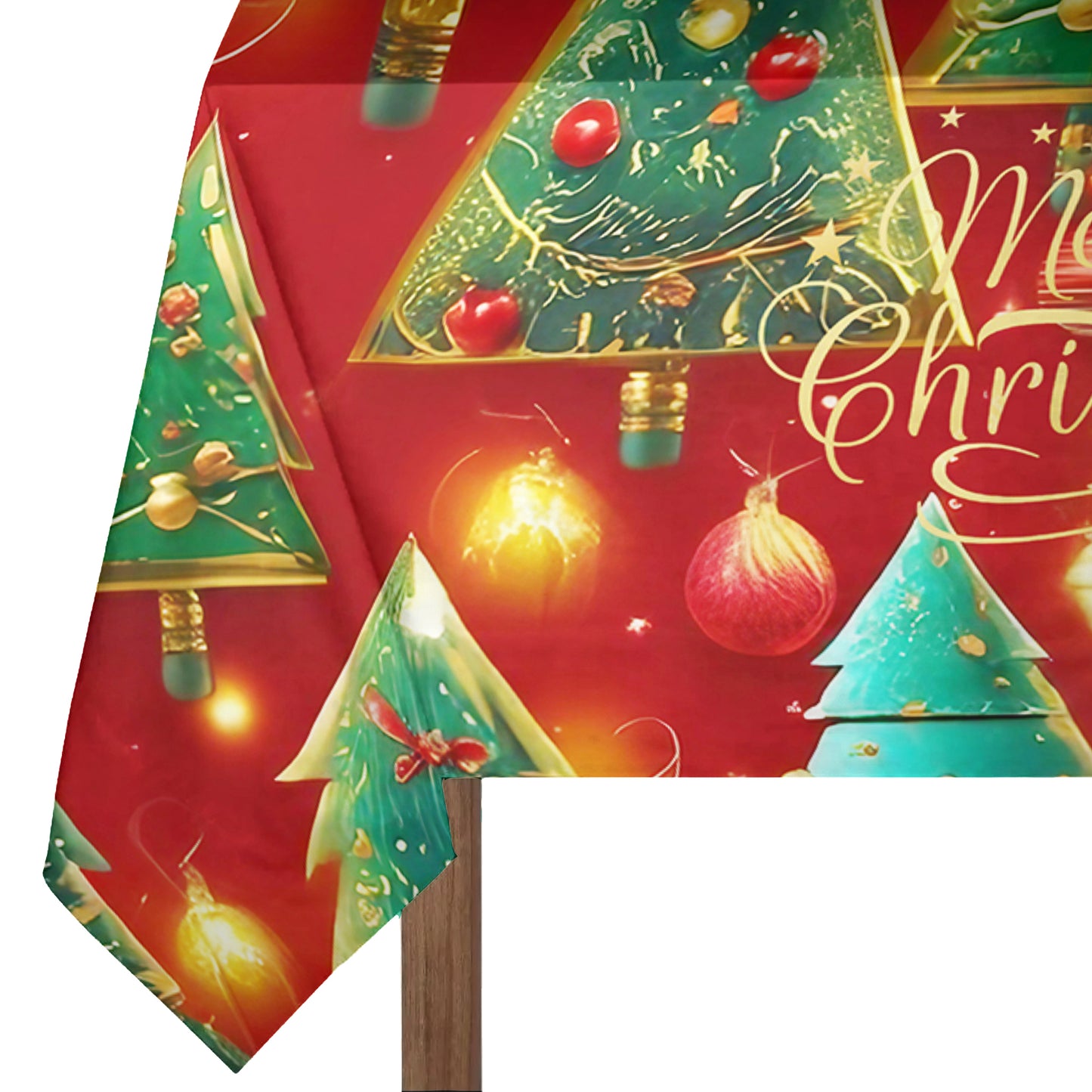 Christmas Trees Rectangle Tablecloth