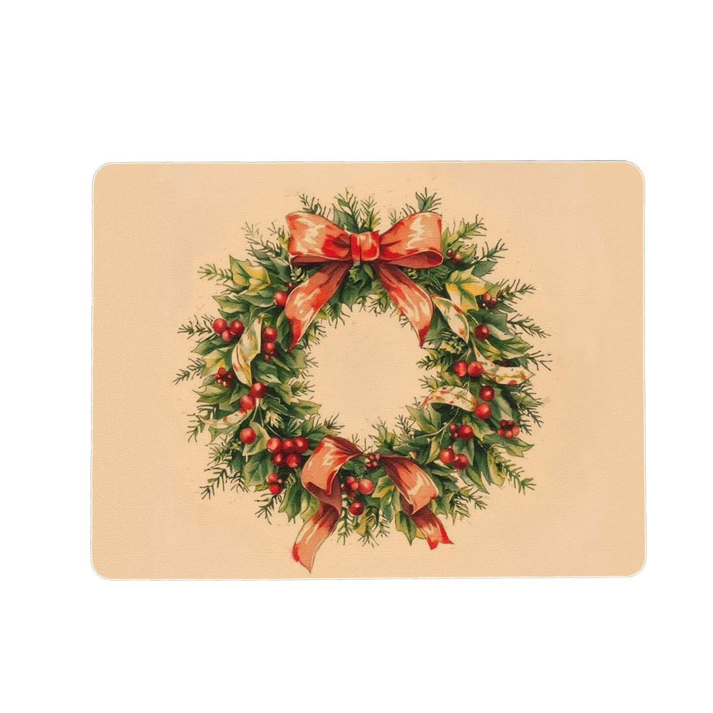 Christmas Wreath Placemats