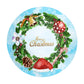 Christmas Wreath Round Tablecloth