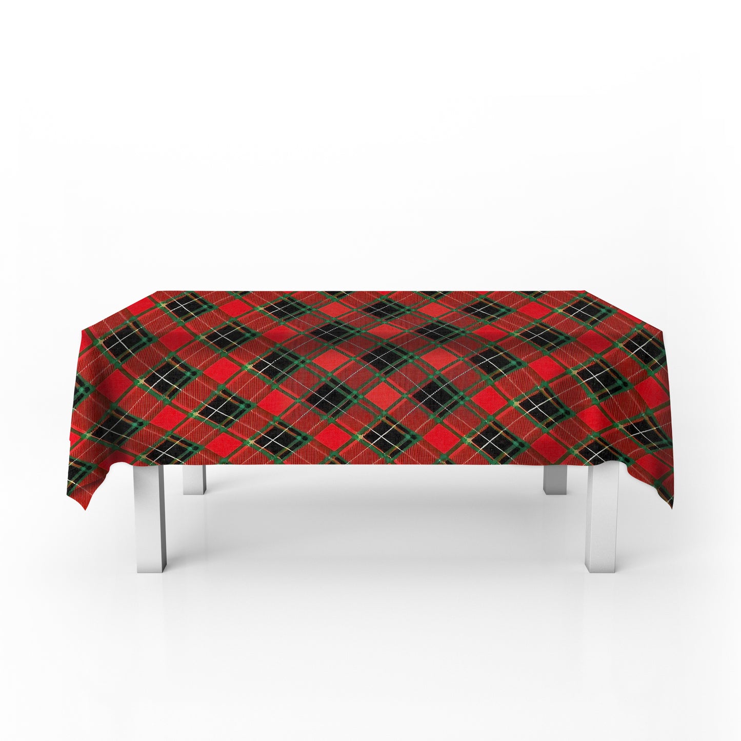 Christmas lumberjack Plated Pattern Rectangle Tablecloth