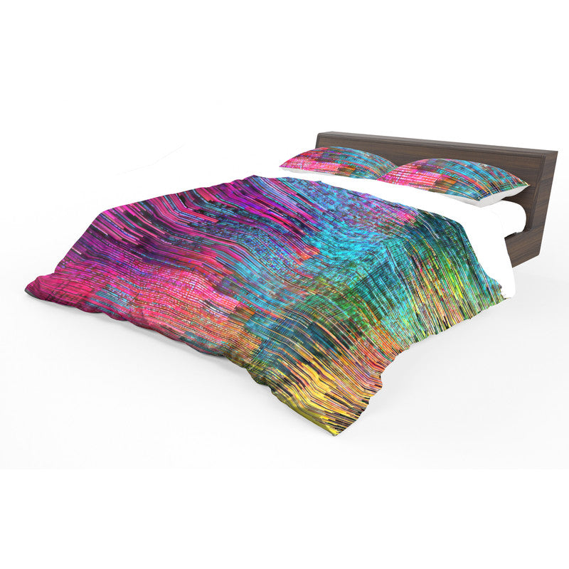 Chromatic Chaos Duvet Cover Set