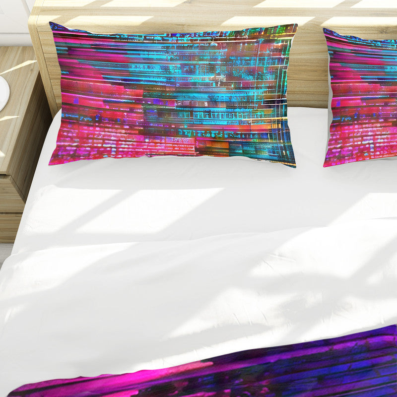 Chromatic Chaos Duvet Cover Set