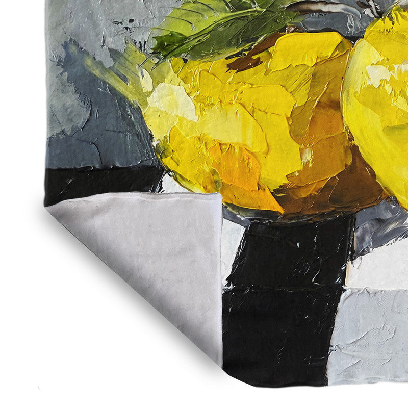 Citrus Essence Light Weight Fleece Blanket by Juanette Menderoi