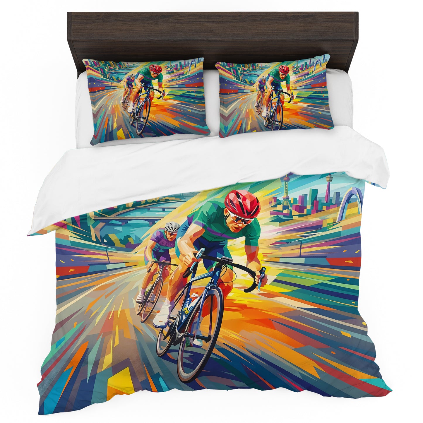 City Cycler Duvet Cover Set