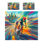 City Cycler Duvet Cover Set