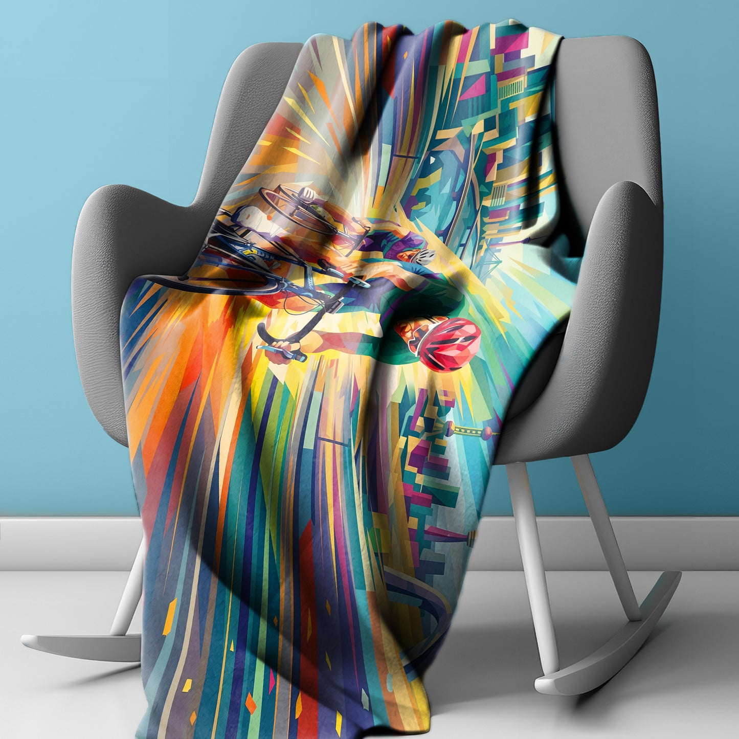 City Cycler Light Weight Fleece Blanket