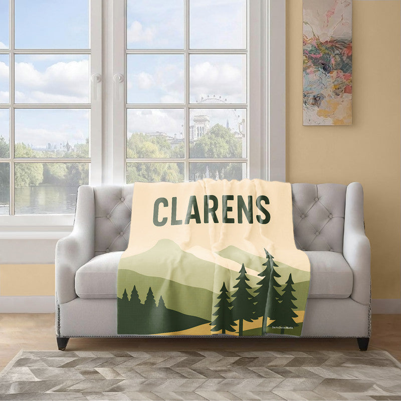 Clarens Light Weight Fleece Blanket by Wikus Schalkwyk