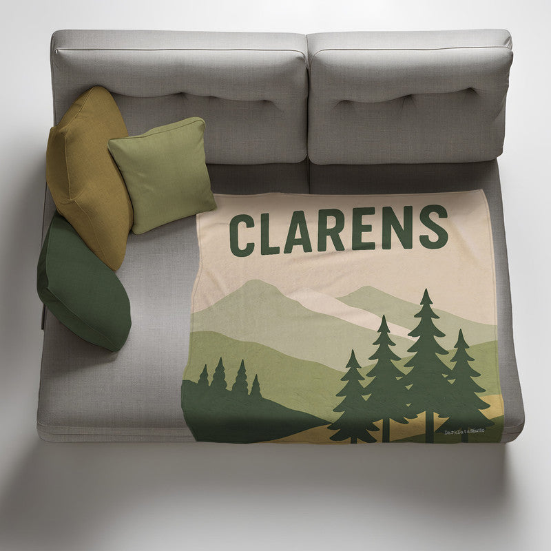 Clarens Light Weight Fleece Blanket by Wikus Schalkwyk