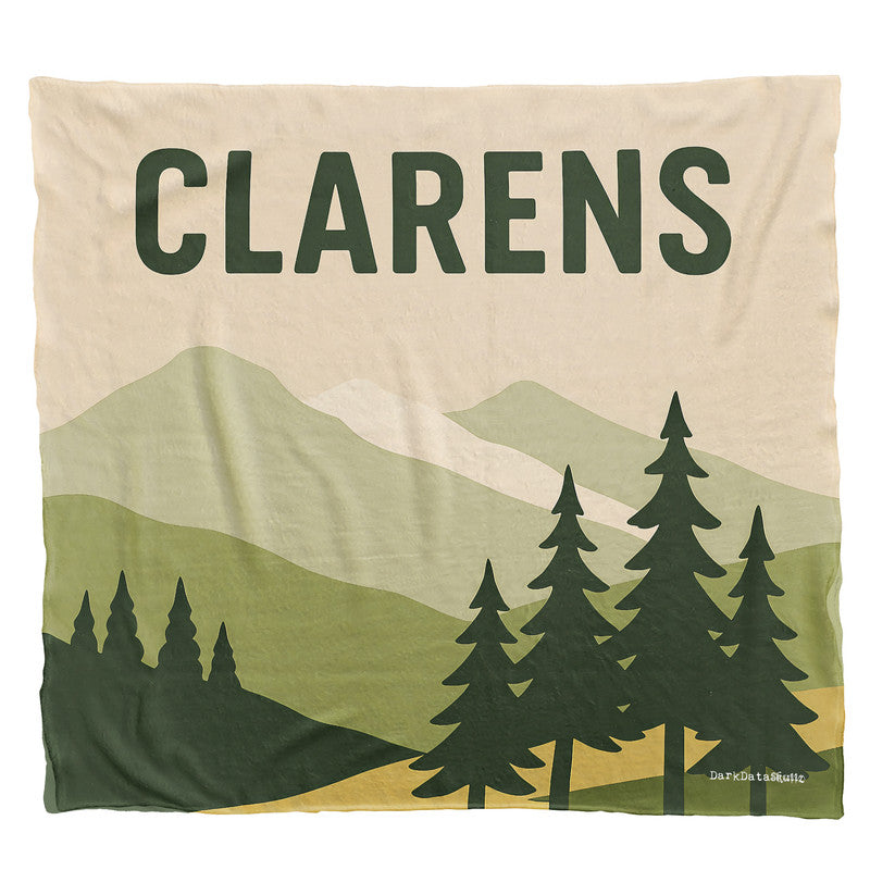Clarens Light Weight Fleece Blanket by Wikus Schalkwyk