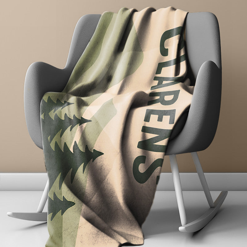Clarens Light Weight Fleece Blanket by Wikus Schalkwyk