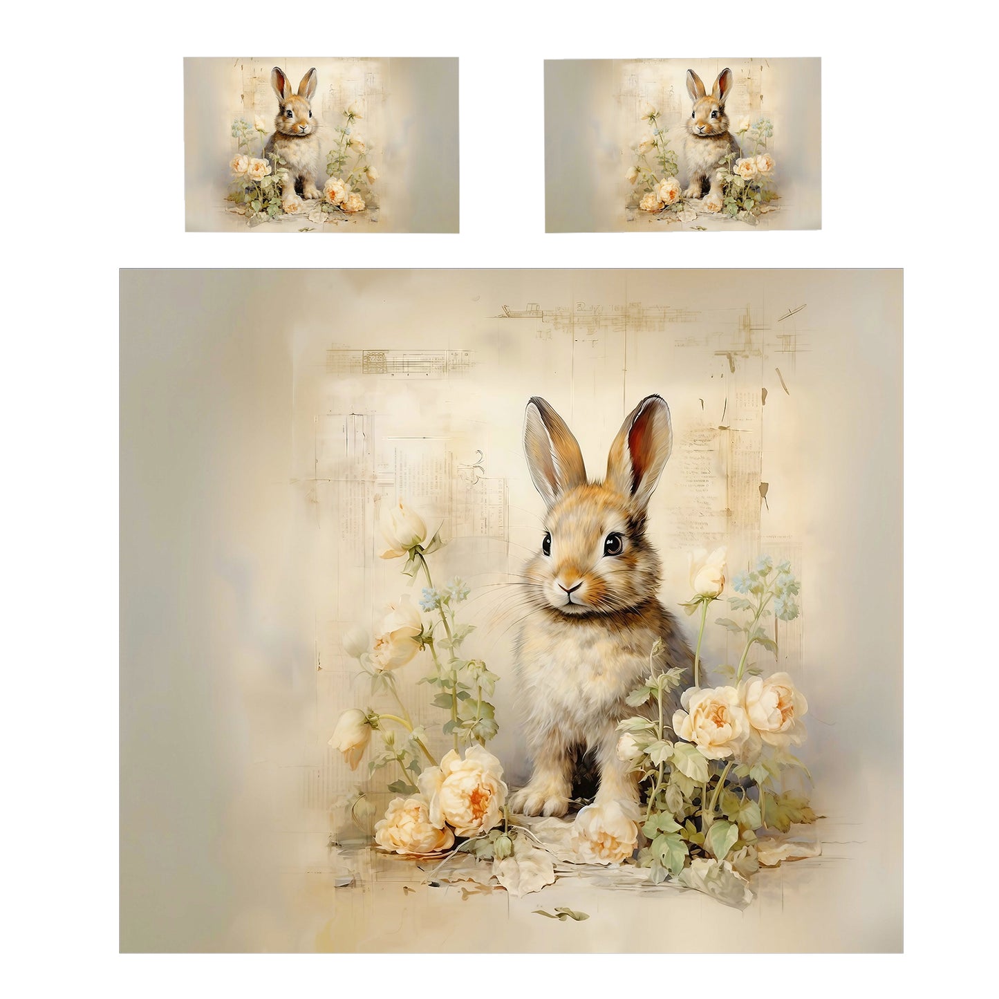 Classic Bunny Duvet Cover Set