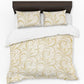 Classic Cream Pattern Duvet Cover Set