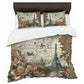Classic Eifel Tower Duvet Cover Set