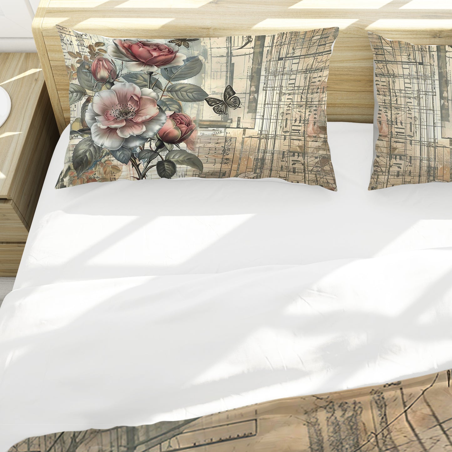 Classic French Floral Duvet Cover Set