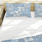 Classic White on Pale Blue Duvet Cover Set