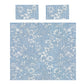 Classic White on Pale Blue Duvet Cover Set