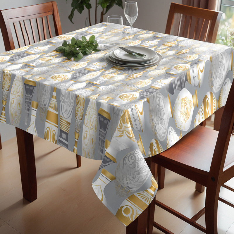 Classy Grecian Square Tablecloth