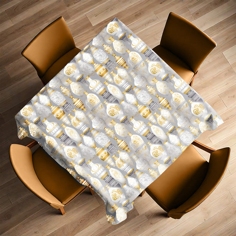 Classy Grecian Square Tablecloth