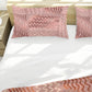 Classy Deep Peach Design Duvet Cover Set
