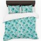 Classy Turquoise Duvet Cover Set