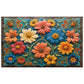 Clay Floral Heirloom Rectangle Tablecloth
