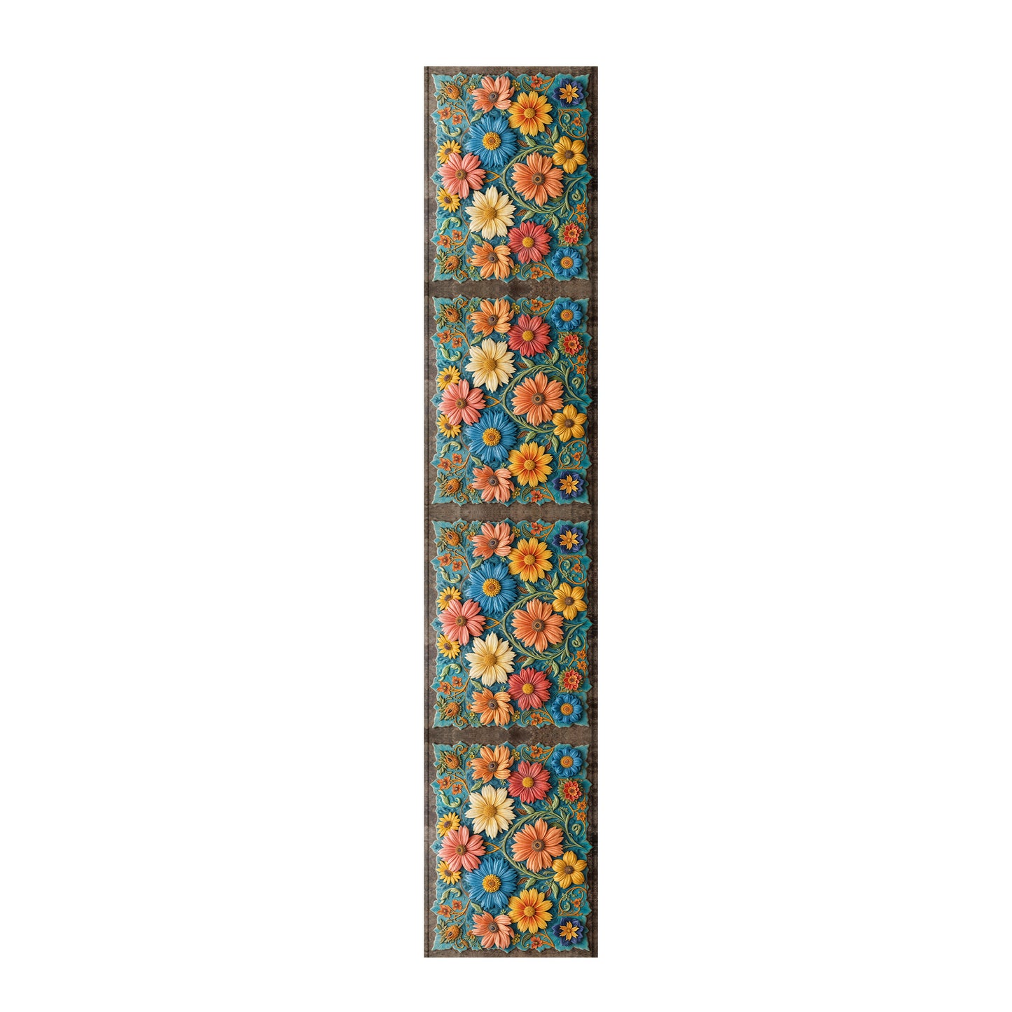 Clay Floral Heirloom Table Runner