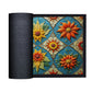 Clay Flowers Door Mat