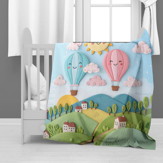 Clayday Adventures Minky Blanket