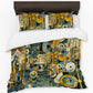 Clockwork Harmony Duvet Cover Set