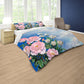 Cloud-Kissed Bouquet Duvet Cover Set