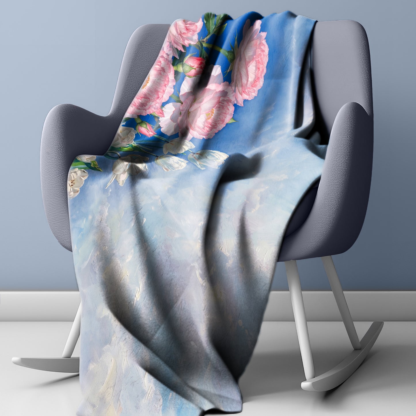 Cloud-Kissed Bouquet Light Weight Fleece