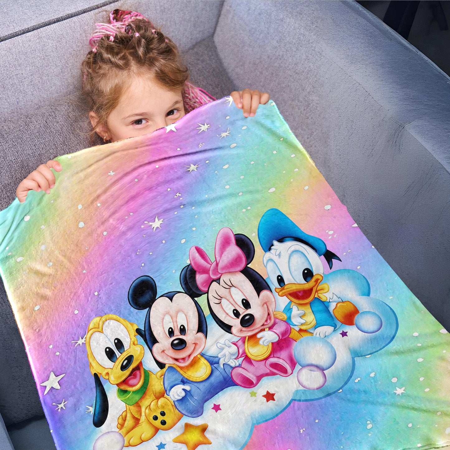 Cloud Ride Toddler Fleece Blanket