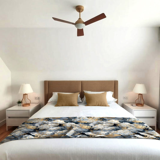 Cloudy Night Light Bed Throw