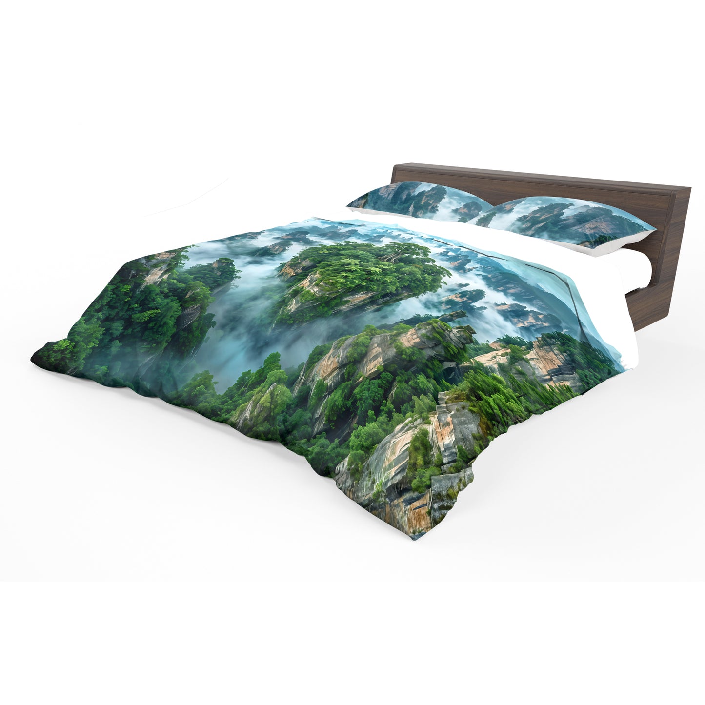 Cloudy Mountain Duvet Cover Set