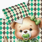 Clover Bear Cot Set