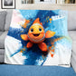 Clown Fish Light Weight Fleece Blanket by Wikus Schalkwyk