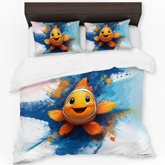 Clownfish Duvet Cover Set by Wikus Schalkwyk