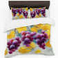 Clustered Grapes Duvet Cover Set by Wikus Schalkwyk