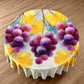 Clustered Grapes Round Tablecloth by Wikus Schalkwyk