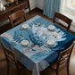 Coastal Fynbos Azure Square Tablecloth by Wikus Schalkwyk