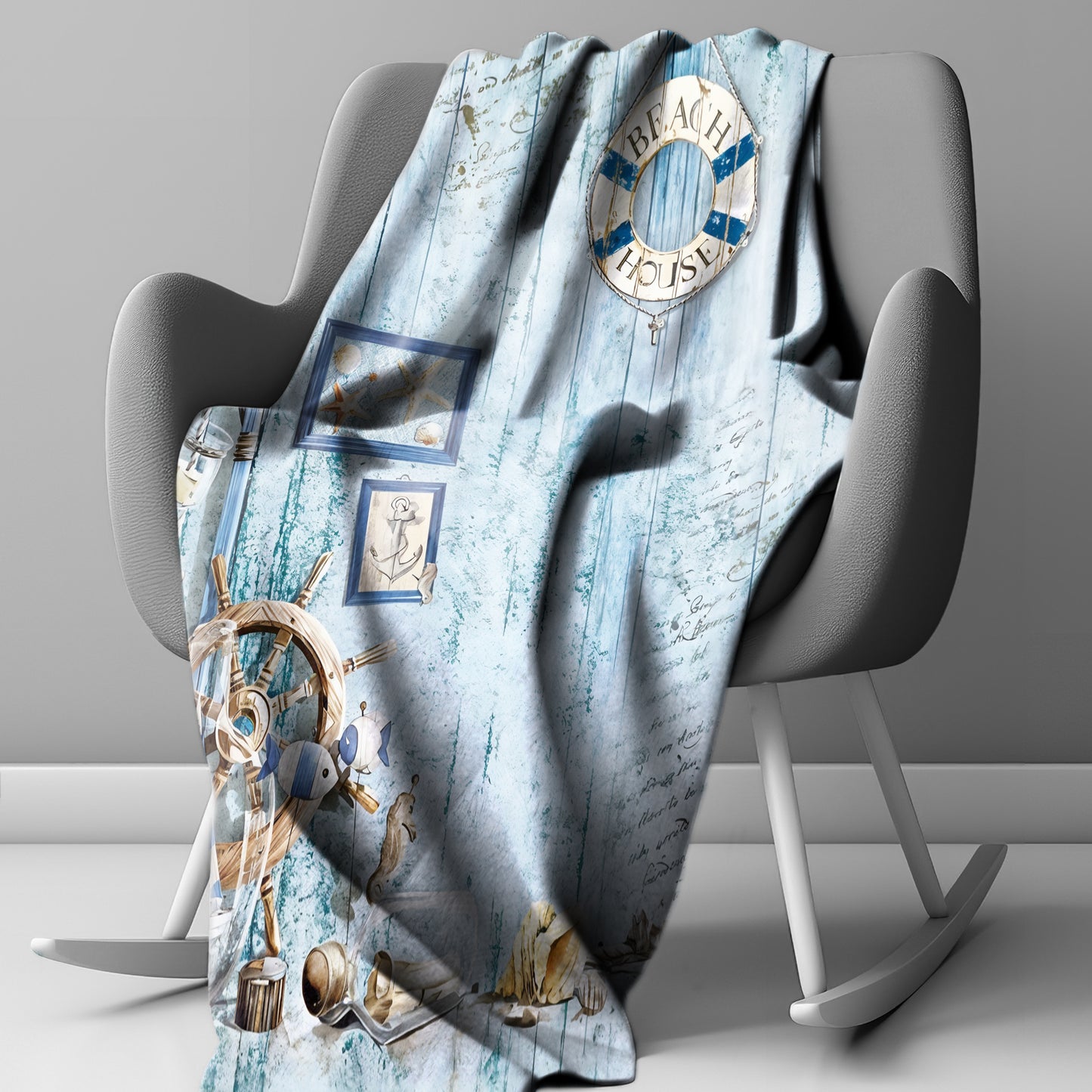 Coastal Keepsakes Light Weight Fleece Blanket
