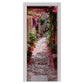 Cobblestone Street Door Decoupage