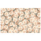 Coffee & Grey Tone Peonies Rectangle Tablecloth By Mark Van Vuuren