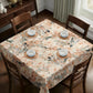 Coffee & Grey Tone Peonies By Mark Van Vuuren Square Tablecloth