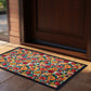 Collage Of Roses Door Mat